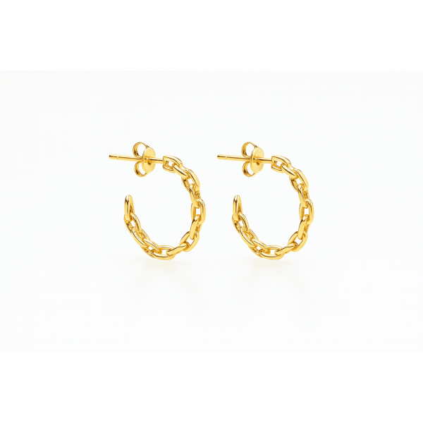 Brinco Argola Chain 15mm