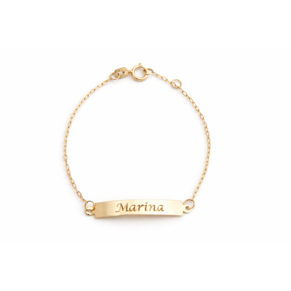 Pulseira Chapa Infantil