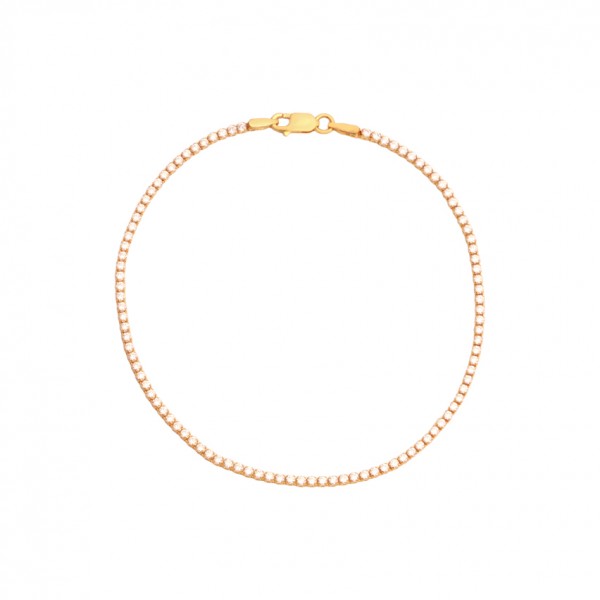 Pulseira Riviera em Zirconias