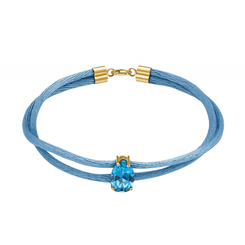 Pulseira Cetim Topázio