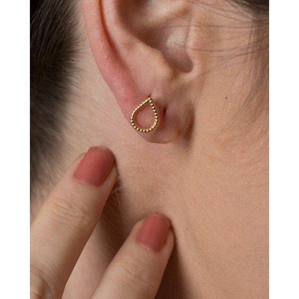 Brinco Gota Vazada Pequena