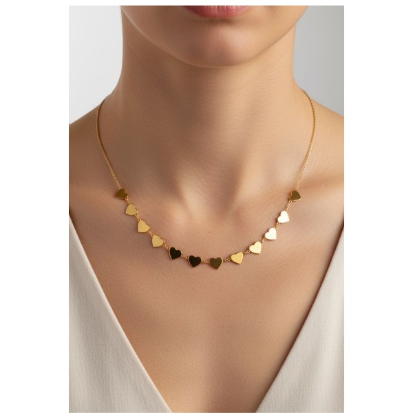 Colar de  Corações 